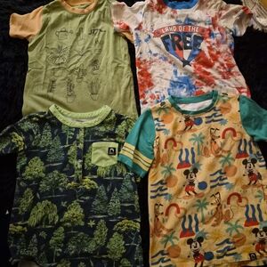 Rags to Raches Kids Short Sleeve Tees - Multicolor Set